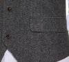 Tiavllya Tiavllya Casual Men's Herringbone V Neck Waistcoat