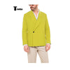Tiavllya Tiavllya Casual Men's Slim Fit Notch Lapel Flat Blazer