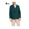 Tiavllya Tiavllya Casual Men's Slim Fit Notch Lapel Flat Blazer