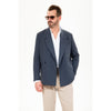 Tiavllya Tiavllya Casual Men's Slim Fit Notch Lapel Flat Blazer