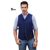Tiavllya Tiavllya Casual Men's Tweed Herringbone Notch Lapel Waistcoat