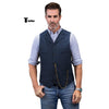Tiavllya Tiavllya Casual Men's Tweed Herringbone Notch Lapel Waistcoat