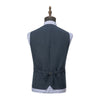 Tiavllya Tiavllya Casual Mens Regular Fit Tweed Herringbone V Neck Waistcoat