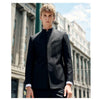 Tiavllya Tiavllya Classic 2 Piece Men's Slim Fit Solid Color Stand Collar Wedding Suit (Blazer+Pants）