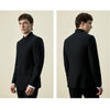 Tiavllya Tiavllya Classic 2 Piece Men's Slim Fit Solid Color Stand Collar Wedding Suit (Blazer+Pants）
