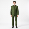 Tiavllya Tiavllya Classic 2 Piece Men's Suit Slim Fit Solid Stand Collar Wedding Suit (Blazer+Pants）