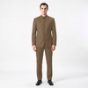 Tiavllya Tiavllya Classic 2 Piece Men's Suit Slim Fit Solid Stand Collar Wedding Suit (Blazer+Pants）