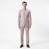 Tiavllya Tiavllya Classic 2 Piece Men's Suit Slim Fit Solid Stand Collar Wedding Suit (Blazer+Pants）