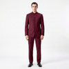 Tiavllya Tiavllya Classic 2 Piece Men's Suit Slim Fit Solid Stand Collar Wedding Suit (Blazer+Pants）