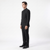 Tiavllya Tiavllya Classic 2 Piece Men's Suit Slim Fit Solid Stand Collar Wedding Suit (Blazer+Pants）