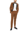 Tiavllya Tiavllya Fashion 2 Pieces Mens Suit Flat Peak Lapel Tuxedos For Wedding (Blazer+Pants)