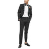 Tiavllya Tiavllya Fashion 2 Pieces Mens Suit Flat Peak Lapel Tuxedos For Wedding (Blazer+Pants)