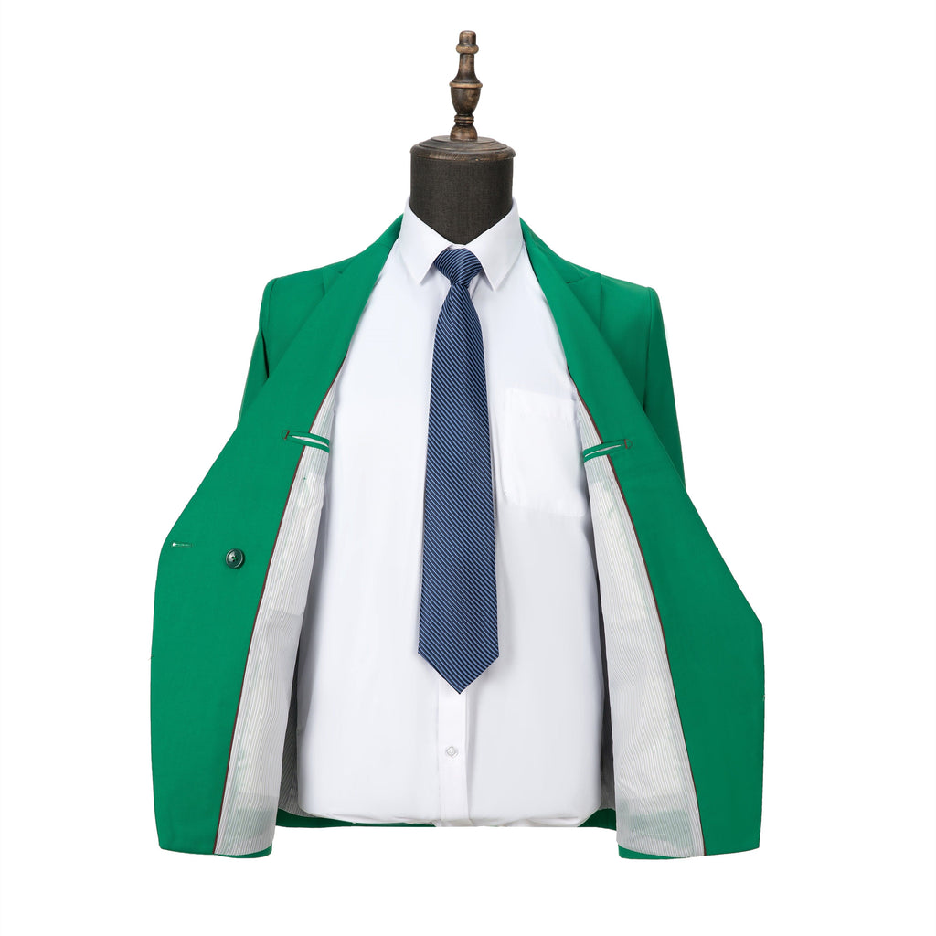 Tiavllya Tiavllya Fashion 2 Pieces Mens Suit Flat Peak Lapel Tuxedos For Wedding (Blazer+Pants)