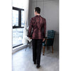 Tiavllya Tiavllya Fashion 3 Pieces Mens Patterned Suit Flat Peak Lapel Tuxedos（Blazer+Vest+Pants）