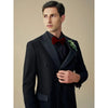 Tiavllya Tiavllya Fashion 3 Pieces Suit Flat Double Breasted Tuxedos For Wedding (Blazer+Pants)