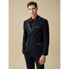 Tiavllya Tiavllya Fashion 3 Pieces Suit Flat Double Breasted Tuxedos For Wedding (Blazer+Pants)