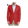 Tiavllya Tiavllya Fashion Men's 2 Pieces Mens Blazer Notch Lapel Linen For Wedding