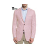 Tiavllya Tiavllya Fashion Men's 2 Pieces Mens Blazer Notch Lapel Linen For Wedding
