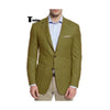 Tiavllya Tiavllya Fashion Men's 2 Pieces Mens Blazer Notch Lapel Linen For Wedding