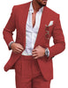 Tiavllya Tiavllya Fashion Men's 2 Pieces Mens Suit Peak Lapel Linen For Wedding (Blazer+Pants)