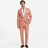 Tiavllya Tiavllya Fashion Men's 2 Pieces Mens Suit Peak Lapel Linen For Wedding (Blazer+Pants)