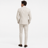 Tiavllya Tiavllya Fashion Men's 2 Pieces Mens Suit Peak Lapel Linen For Wedding (Blazer+Pants)