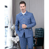 Tiavllya Tiavllya Fashion Men's 2 pieces Mens Suit Stand Lapel Flat Tuxedos (Blazer+Pants)