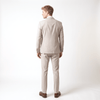Tiavllya Tiavllya Fashion Men's 3 Piece Beige Suit For Wedding