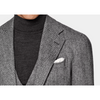 Tiavllya Tiavllya Fashion Men's 3 Piece Suit Herringbone Tweed Notch Lapel Tuxedos (Blazer+vest+Pants)