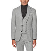 Tiavllya Tiavllya Fashion Men's 3 Piece Suit Herringbone Tweed Notch Lapel Tuxedos (Blazer+vest+Pants)