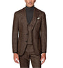 Tiavllya Tiavllya Fashion Men's 3 Piece Suit Herringbone Tweed Notch Lapel Tuxedos (Blazer+vest+Pants)
