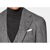 Tiavllya Tiavllya Fashion Men's 3 Piece Suit Herringbone Tweed Notch Lapel Tuxedos (Blazer+vest+Pants)