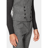 Tiavllya Tiavllya Fashion Men's 3 Piece Suit Herringbone Tweed Notch Lapel Tuxedos (Blazer+vest+Pants)