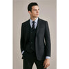 Tiavllya Tiavllya Fashion Men's 3 Pieces Double Breasted Suit Striped Tuxedos For Prom(Blazer+Vest+Pants)