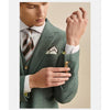 Tiavllya Tiavllya Fashion Men's 3 Pieces Flat Peak Lapel Tuxedos For Party (Blazer+vest+Pants)