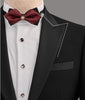 Tiavllya Tiavllya Fashion Men's 3 Pieces Flat Peak Lapel Tuxedos For Party (Blazer+vest+Pants)
