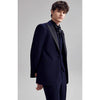 Tiavllya Tiavllya Fashion Men's 3 Pieces Flat Peak Lapel Tuxedos For Party (Blazer+vest+Pants)
