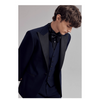 Tiavllya Tiavllya Fashion Men's 3 Pieces Flat Peak Lapel Tuxedos For Party (Blazer+vest+Pants)
