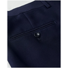 Tiavllya Tiavllya Fashion Men's 3 Pieces Flat Peak Lapel Tuxedos For Party (Blazer+vest+Pants)