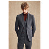 Tiavllya Tiavllya Fashion Men's 3 Pieces Houndstooth Peak Lapel Tuxedos (Blazer+vest+Pants)