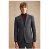 Tiavllya Tiavllya Fashion Men's 3 Pieces Houndstooth Peak Lapel Tuxedos (Blazer+vest+Pants)