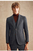 Tiavllya Tiavllya Fashion Men's 3 Pieces Houndstooth Peak Lapel Tuxedos (Blazer+vest+Pants)