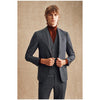 Tiavllya Tiavllya Fashion Men's 3 Pieces Houndstooth Peak Lapel Tuxedos (Blazer+vest+Pants)