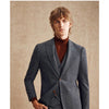 Tiavllya Tiavllya Fashion Men's 3 Pieces Houndstooth Peak Lapel Tuxedos (Blazer+vest+Pants)