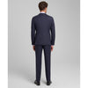 Tiavllya Tiavllya Fashion Men's 3 Pieces Slim Fit Striped Notch Lapel Tuxedos (Blazer+Pants)