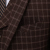 Tiavllya Tiavllya Fashion Men's 3 Pieces Tweed Plaid Notch Lapel Suit (Blazer+vest+Pants)