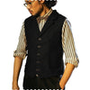 Tiavllya Tiavllya Fashion Men's Classic Tweed Herringbone Notch Lapel Waistcoat