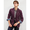 Tiavllya Tiavllya Fashion Men's Corduroy Suit Retro Slim Fit Notch Lapel Sports Jacket