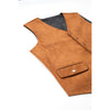 Tiavllya Tiavllya Fashion Men's Fashion Suede V Neck Waistcoat Denim Vest