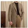 Tiavllya Tiavllya Fashion Men's Flat Plaid Notch Lapel Blazer